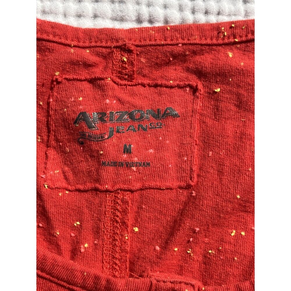 Y2K Arizona Jeans Co. Womenโs Long Sleeve V-Neck Top โ Size M